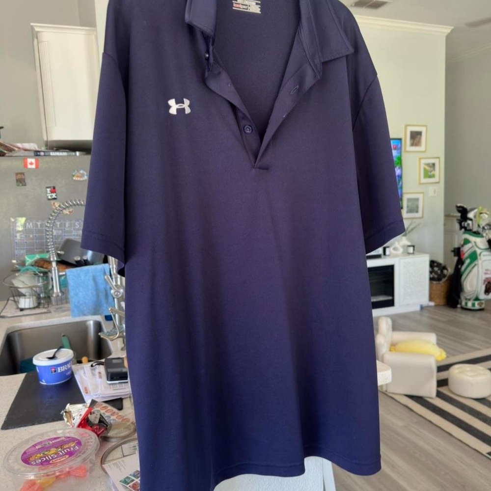 Under Armour Navy Polo Shirt